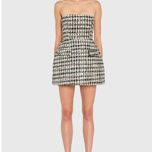 Amanda Uprichard Bethany sequin tweed